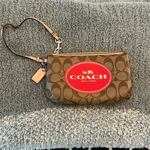 Coach wrist wallet
